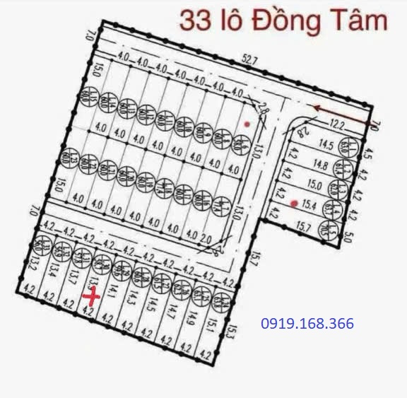 BÁN LÔ ĐẤT ĐẸP 58.6M² – KHU ĐẤU GIÁ HOT ĐỒNG HÒA, KIẾN AN – HẢI PHÒNG